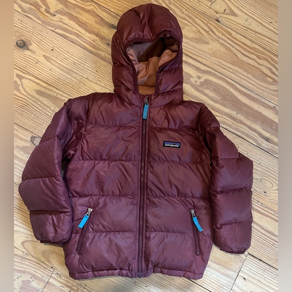 Patagonia Kids' Hi-Loft Down Sweater Hoody 5T